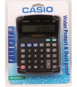 Resim Casio WD-220MS-BU 12 Hane Suya-Toza Dayanıklı Masa Üstü Hesap Makinesi 