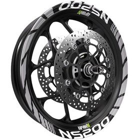 Resim Bajaj Pulsar Ns 200 Jant Şeridi Gri 