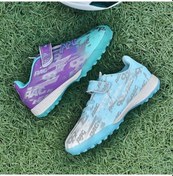 Resim Snapbuy Blue Ocean Spor Futbol Ayakkabısı Krampon Mor - Yeşil 