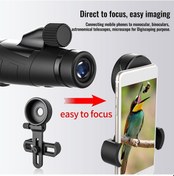 Resim Lemestar Evrensel Teleskop Telefon Adaptörü - Optik Cihazlar İçin Kolay Kurulum Ve Video Çekim İmkanı Siyah 