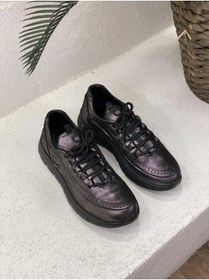 Resim Mammamia D23ya-3750 Simli Hakiki Deri Ortopedik Sneaker Spor Ayakkabı Kadın 