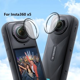 Resim Insta x5 Lensleri için Tasarlanmış Koruyucu Film, Çizik ve Düşme Koruma için Uygun Insta x5 Lensleri 