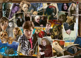 Resim 1000 Parça Puzzle Harry Potter Kartpostalı 