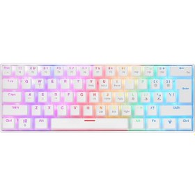 Resim Rampage Radiant K11 Mekanik Klavye Type-c Bağlantı Rgb Puding Tuş Blue Switch Mini Us Gaming Oyuncu Klavye 