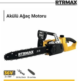 Resim Rtrmax Akülü Ağaç Motoru Rtx1891b 