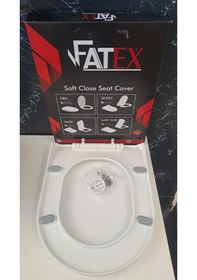 Resim Fatex Sedef Soft 36 X 45 Cm Yavaş Kapanan Plastik Klozet Kapağı Diğer 