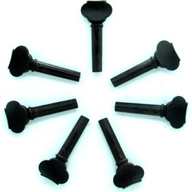 Resim Wooden Saz Pegs Set For Saz Baglama 