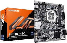 Resim GIGABYTE H810M K Anakart - Intel Core Ultra (Seri 2) İşlemciler, 3+1+2 Faz VRM, 6400 MHz'e kadar DDR5, 1 x M.2 PCIe 4.0, 1 GbE LAN, USB 3.2 Gen 1 