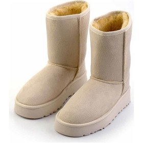 Resim Bej Kadın Bot & Bootie K02855115202 Bej 
