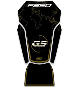 Resim Gp Kompozit Bmw F 850 Gs 2018-2024 Uyumlu Tank Pad Siyah 