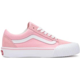 Resim Vans VN000DB3D3X1-OLD Skool Pembe Süet Kanvas Kadın Lifestyle Ayakkabı 