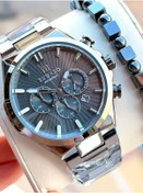 Resim Reward Kronometreli 5 Atm Suya Dayanıklı 2 Yıl Garantili Bileklik Hediyeli Erkek Kol Saati Rw713.4 Siyah 