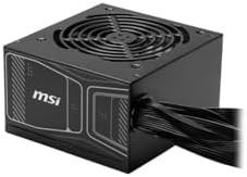 Resim MSI PSU MAG A850GN PCIE5 850W 80+ GOLD POWER SUPPLY 