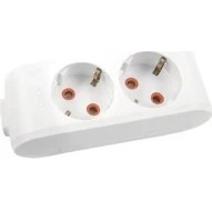 Resim Viko 2'li Topraklı Priz Klemensli 