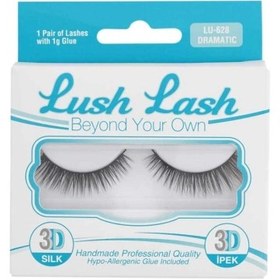Resim Lush Lash 3D İpek Kirpik Selfie Star LU-629 