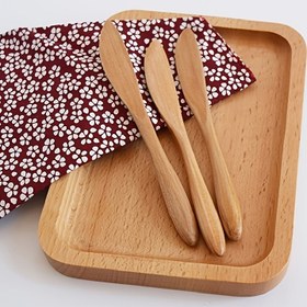 Resim 1 adet Ahşap Reçel Bıçağı - Tereyağı, Peynir, Fıstık Ezmesi, Jöle ve Daha Fazlasını Yaymak İçin Mükemmel - Sandviçler, Tatlılar ve Pişirme İçin İdeal - Mutfak Gerekliliği 