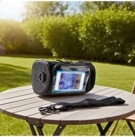 Resim Xuweiwei Black- One-ll250726l69 12 Aylık Universal Dokunmatik Ekran Fs Çanta Motorcycle Elektrikli Bisiklet Atv Utv İçin Çok Bölmeli Sırt Çantası Telefon Tutucu Siyah 