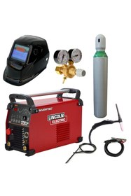 Resim LİNCOLN ELECTRIC Invertec 175-tp Hava Soğutmalı Dc Pulse Argon Tıg Kaynak Makinesi Set 