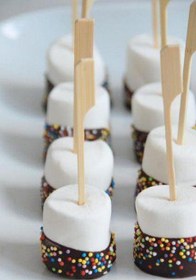 Resim 50 Adet Bambu Golf Kürdan - 9cm 