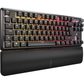 Resim Corsair CH-911921G-TR K70 PRO TKL High-Performance Hall Effect Switch RGB Türkçe Beyaz Gaming Klavye 