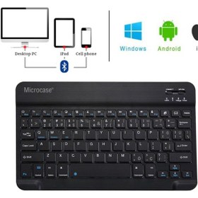 Resim Tablet Ve Telefonlar Için Şarjlı Türkçe Bluetooth Klavye - Al2723 