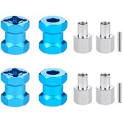Resim Kosona Axial Scx10 D90 1/10 Ölçekli Genişletilmiş 15mm Alüminyum Kombinasyon Seti - Mavi 