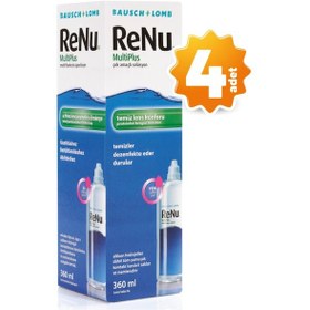 Resim Bausch + Lomb Renu Multiplus Lens Solüsyonu 4 x 360 ML 