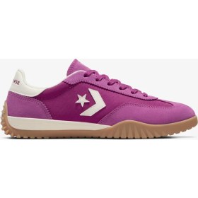 Resim Converse Run Star Trainer Unisex Mor Süet Sneaker.570 