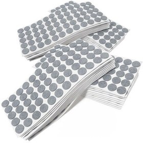 Resim Yapışkanlı Sandalye Koltuk Mobilya Ayak Keçesi Gri Set 3 Paket Parke Zemin Yüzey Koruyucu Keçe Gri Diğer 
