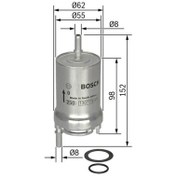 Resim Yakıt Filtresi Cordoba-Ibıza-Leon-Toledo Iıı-Octavıa-Caddy-Golf-J 549048549 