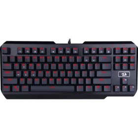 Resim Redragon Usas K553 RGB Blue Switch Türkçe Q Mekanik Oyuncu Klavyesi 