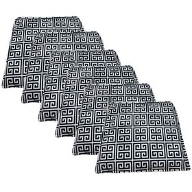 Resim Knsz sırt minderi 6 lı mazlum talen kumaş cırtlı tel sandalyesi sırtı için 