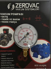 Resim SIMGA SİMGA 0-250 Bar Çap Ø100 mm Alttan Bağlantılı Kuru Tip Manometre 