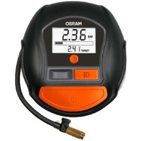 Resim Osram 12v Lastik Şişirme Hava Kompresörü 180w (0-100 PSI / 0-6.9 BAR / 2 DK) (DİJİTAL) 