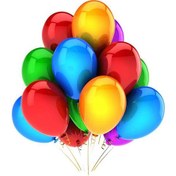 Resim Vatan Metalik Balon Karışık Renkli (100 Lü) 