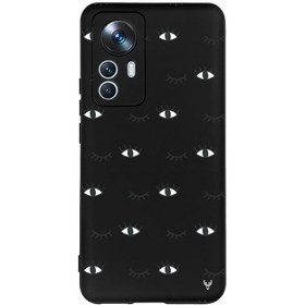 Resim Xiaomi Mi 12 T Pro Göz Kırpma Telefon Kılıfı 