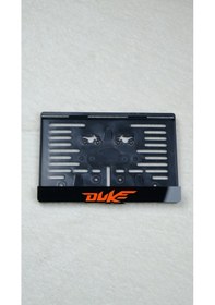 Resim Kişiye Özel Lazer Kesim Plakalık Motosiklet Duke 