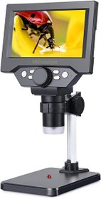 Resim Koolertron 8MP 1-1000X Büyütme 5.5" LCD Dijital USB Mikroskop 