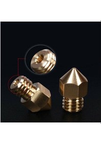 Resim Koodmax 5 Adet 3d Yazıcı Printer Mk8 Extruder 1.75mm / 0.3mm Baskı Kafası Nozzle 
