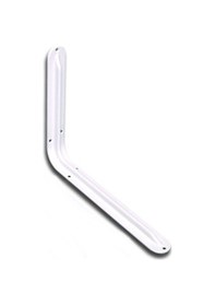 Resim Raf Altı Raf Ayağı Konsol L Demir Beyaz 23 X 30 Cm 