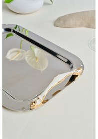 Resim Karaca Mine Çelik Tepsi 30 Cm 