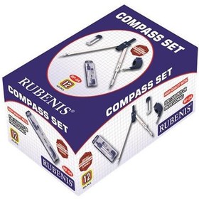 Resim Rubenis Pergel Metal Kutulu RP-04 