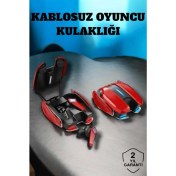 Resim Teknodayım Gamer Kulaklık Düşük Gecikme Oyun Modu Net Ses Kaliteli 