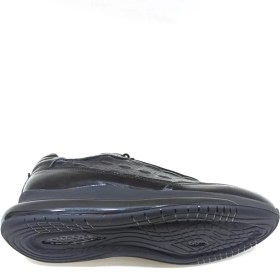 Resim Lucıano Bellini Siyah Deri Erkek Sneaker Ayakkabı 