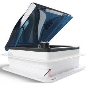 Resim Uno Tecnica Tavan Havalandırması 42x42cm Led Aydınlatmalı 