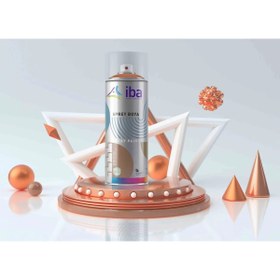 Resim İBAVET Iba Akrilik Sprey Boya 400 ml Metalik Bronz Yaldız 