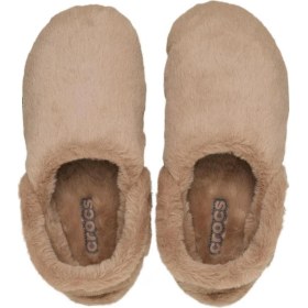 Resim Classic Unfurgettable Clog Milk Chocolate Unisex Peluş Terlik-10854 Kahverengi 