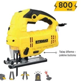 Resim Rtrmax Dekupaj Testere 800w 110 Mm (rtm3680) 