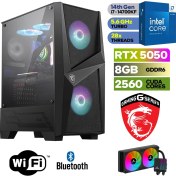 Resim Msı Şafak- Gaming Pc Ddr5 -Rtx 5050 8 GB – Intel I7 14700KF – 32GB - 64GB Ddr5 Ram – 1 Tb M.2 SSD – Sıvı Sogutmalı – Windows 11 Pro 