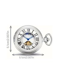 Resim Köstekli Saat Kurmalı Gümüş Renk 710024 